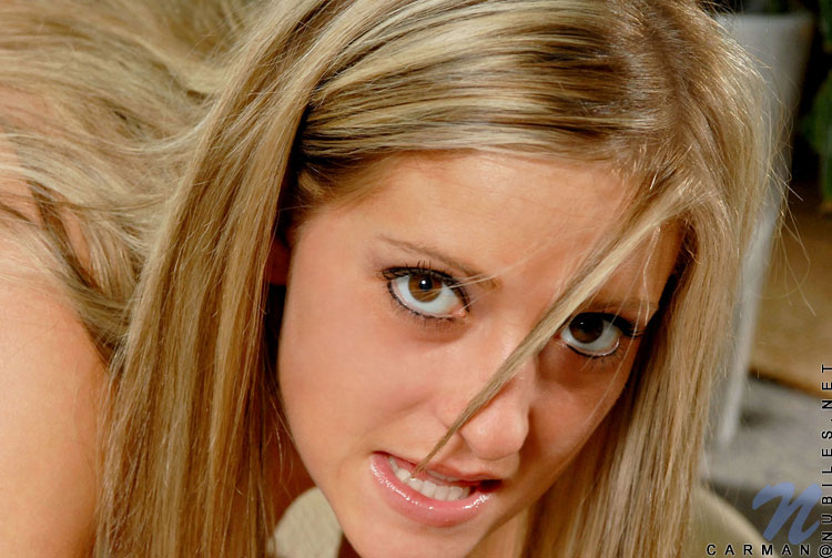 Wow! this very pinup teen feels and shows her big handful breast